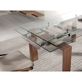thumbnail of Dudeco Mesa extensible Turín 160-240 Cristal
