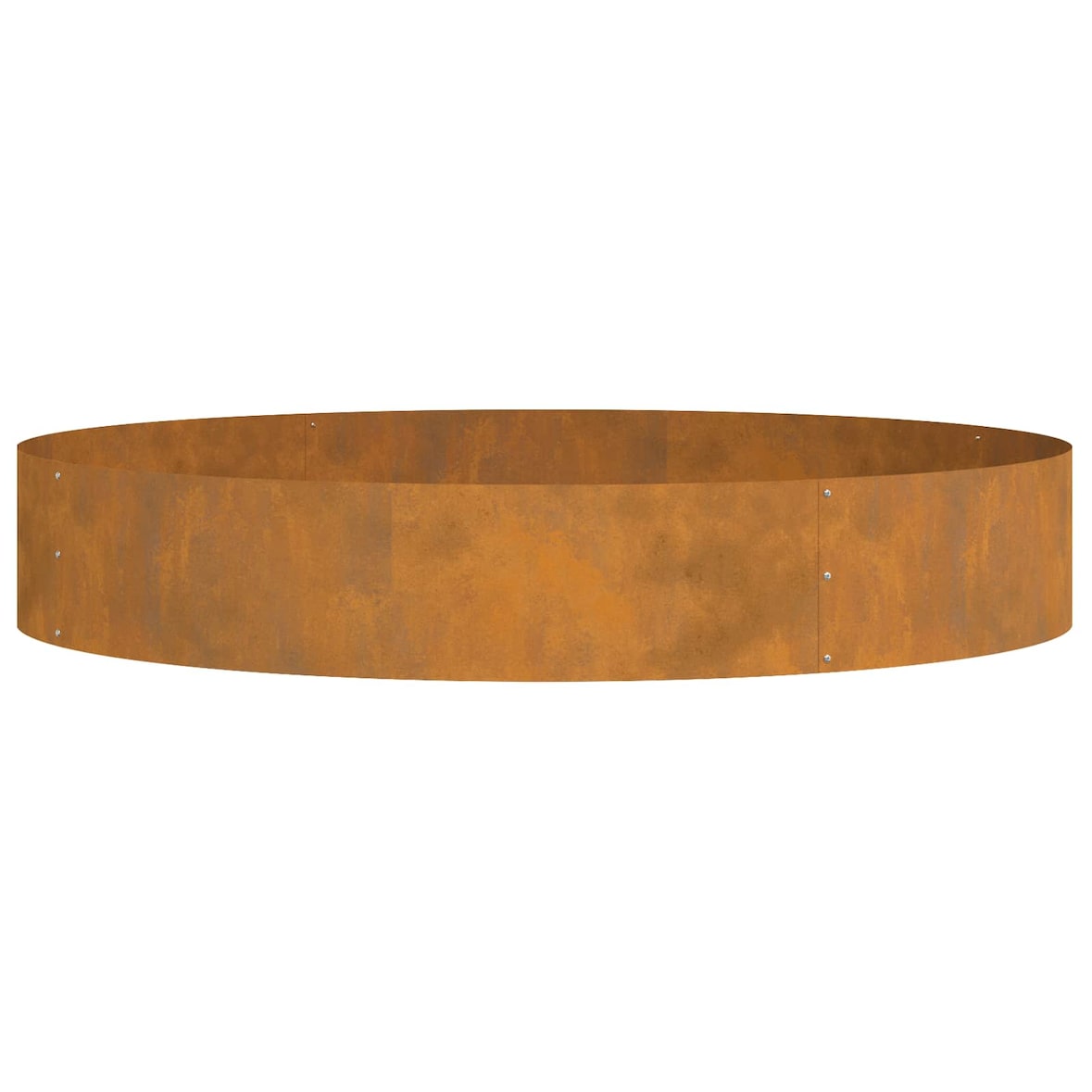 vidaXL Plantenring Bruin 120 x 120 x 20 cm Cortenstaal