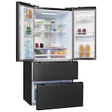 thumbnail of Exquisit Frenchdoor FD490-160-WS-200E inoxlook-az | 506 l Nutzinhalt | Inoxlook-az