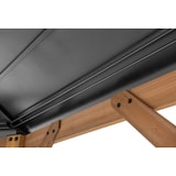 thumbnail of Cederhouten tuinhuisje EGGI - 396cm x 396cm, antraciet