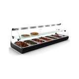 thumbnail of Vitrine chauffante CLASSIC - Bain marie - 6 bacs GN 1/3 - 2 niveaux | Sayl barcelona - Sans lumière LED