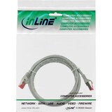 thumbnail of InLine® 76411 Patchkabel, S/FTP (PiMf), Cat.6, 250MHz, PVC, Kupfer, grau, 1m