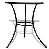 thumbnail of vidaXL Bistrotisch Schwarz und Weiß 60 cm Mosaik