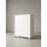 thumbnail of Schuhschrank WL5.712 Holz Weiß 100x108x37,5 cm Ablage Hoch, Design Schuhständer Groß 20 Paar Schuhe Schuhregal Flur, Schuh Aufbewahrung Platzsparend,