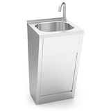 thumbnail of FRICOSMOS-Lavamanos registrable electrónico a pilas agua fría y caliente 450x450x850 mm.