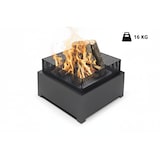 thumbnail of The Favilla Feuerschale aus Stahl, schwarz – Wetterfest & sofort einsatzbereit 16 kg, 55x55 cm