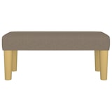 thumbnail of vidaXL Sitzbank Taupe 70x30x30 cm Stoff