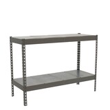 thumbnail of SimonRack Rayonnage industriel, 900x1200x600 mm, 600 kg au point de flexion, 2 étagères métalliques, rayonnage garage, Gris/Galvanisé- Simonforte