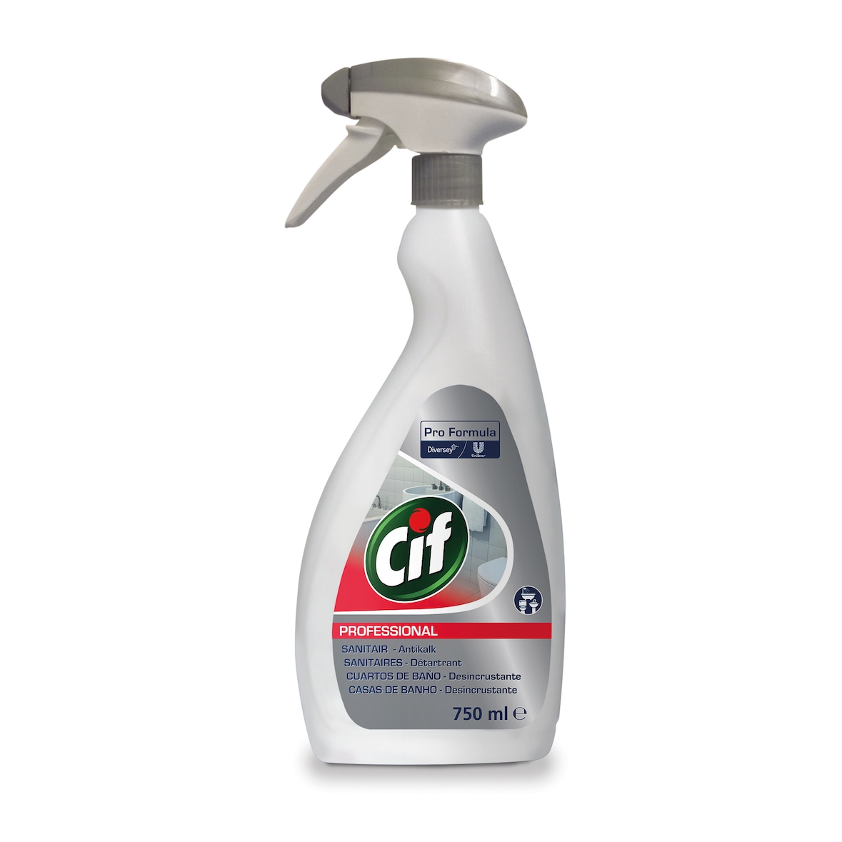 Cif 2in1 - Detergente e Desincrustante de WC - 750ml