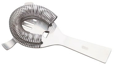 Piazza colino per cocktail in acciaio inox grigio lucente