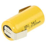 thumbnail of 20x XCell Akku Sub-C 1,2V 2000mAh X2000SCR Hochstrom Z Lötfahne