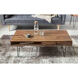 thumbnail of Wohnling Couchtisch 60 x 110 x 40  cm Sheesham Braun