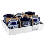 thumbnail of MÄSER Glühweinbecher mit Weihnachtsmotiv, Füllstrich innen 0,2 l, BLAU, 48er-Set