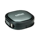 thumbnail of ROLINE USB 2.0 Retractable Cable Type C, 60W, C-C, M/M, zwart, 1,2 m