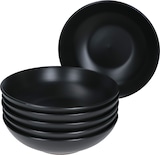 thumbnail of 6er Suppenteller Set Kattegat 500 ml schwarz matt