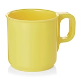 thumbnail of 24x Becher 250 ml Melamin gelb Kaffetasse bruchfest