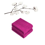 thumbnail of Handtuchserie im Set mit Schleife Marke Badetuch 2er Set 100 x 150 cm Pink
