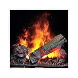 thumbnail of LINARIO - Caminetto elettrico da pavimento a libera installazione a LED, Bianco opaco / Marmo cristallo