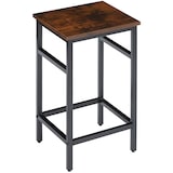 thumbnail of tectake Juego de mesa bistró Edimburgo 4 + 1  Madera Industrial Oscura, Rústica