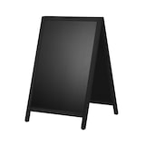 thumbnail of Kreidetafel Kundenstopper Europel 660x1040 mm DELUX schwarz 356244