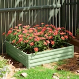 thumbnail of Outsunny-Hochbeet-120L x 120B x 30H cm-Grün