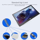 thumbnail of Tablette Windows 11 Tactile 10,1 pouces CPU Intel RAM 4 Go ROM 64 Go + SD 512Go YONIS