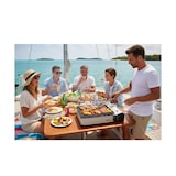 thumbnail of Tragbarer Gasgrill 1900W, Antihaftbeschichtete Gasplancha mit Tasche, Ideal für Camping, Terrasse, Balkon KEMPER