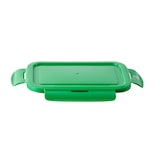 thumbnail of Benetton - Hermético Rectangular 1180ml en Borosilicato tapa Verde