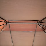 thumbnail of Gazebo da Giardino con Doppio Tetto e Zanzariera in Poliestere Caffè 2.9x3.9m