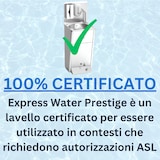 thumbnail of Lavello a colonna in acciaio inox con comando a pedale caldo/freddo accessori inclusi