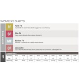 thumbnail of Chef Works® CHAMBRAY Damenbluse Grau Größe 2XL