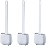 thumbnail of WELL HOME - Set aus 3 WC-Bürsten aus TPR und thermoplastischem Gummi, Weiß