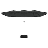 thumbnail of vidaXL Parasol dubbel 449x245 cm antracietkleurig