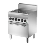 thumbnail of Fornuis | Elektrisch | 4 Kookplaten | 2x 2.5kW + 1x 1.8kW + 1x 1.2kW | Elektrische Oven | 4.2kW | 700x650x870(h)mm