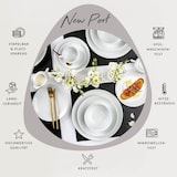 thumbnail of SÄNGER Porzellan Geschirrset New Port, Kombiservice 86 teilig für 12 Personen