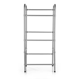 thumbnail of EASYmaxx Getränkekisten-Regal Metall 127x50x34cm silber für 3 Kisten