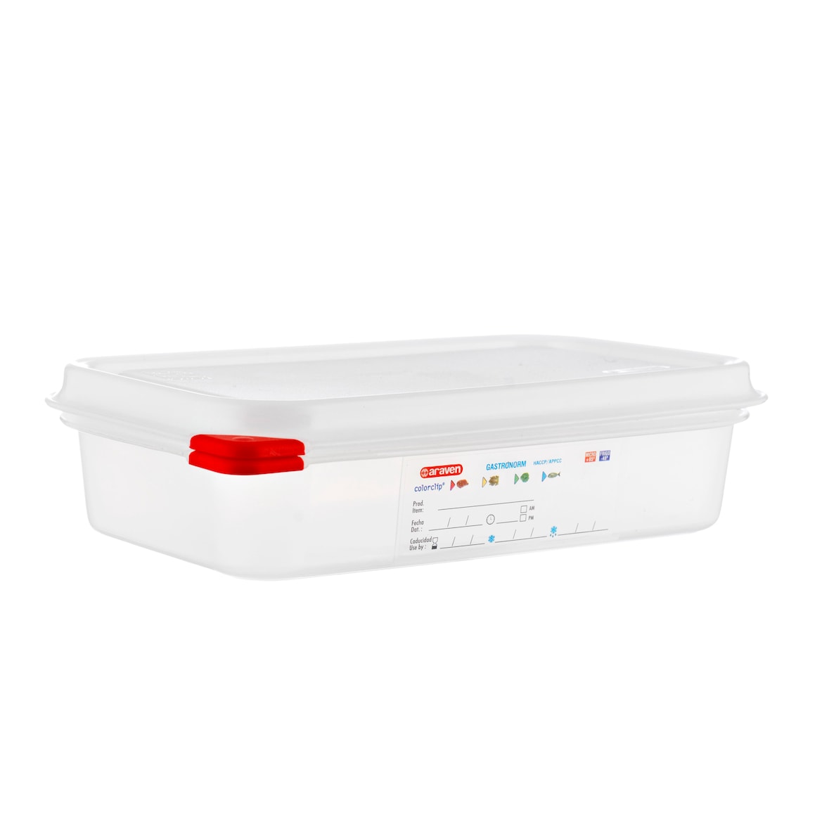 Voedseldoos 1,8 liter | 1/4GN | 265x162x65(h)mm