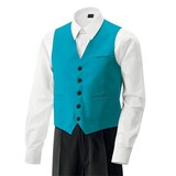 thumbnail of 555 - Herrenweste mit Tasche : türkis 65% Polyester 35%Baumwolle 220 g/m² M