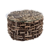 thumbnail of Table basse Maldives -  Marron Rond Bois Amadeus 70x70 cm