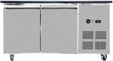 thumbnail of Skyrainbow SNACK-Line Bain-Marie Theke 4x GN1/1, Granit Star Galaxy schwarz, 153x82x85,5 Glasaufbau Klarglas ohne Zwischenablage, H=396mm