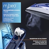 thumbnail of MyBeo Reisebügeleisen, klappbar, 1100 W, Edelstahlsohle, Dampfstoß, Dual-Voltage
