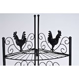 thumbnail of klappbares Eckregal Marie aus Eisen schwarz