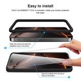 thumbnail of 4x 9H Panzerglas für iPhone 15 HD KLAR mit Montagerahmen echtes Tempered Glass Displayschutz Schutzglas Hartglas Schutzfolie Screen-Protector