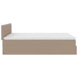 thumbnail of vidaXL Ottoman-Bett mit Matratzen & LEDs 140x190cm Kunstleder