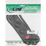 thumbnail of InLine® Steckdosenleiste, 3-fach Schutzkontakt, mit Schalter, schwarz, 1,5m