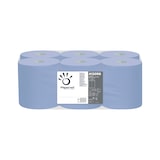 thumbnail of Rollo Espiral Azul 135mx20cm 22g 2Fls PAPERNET Perforado 6 unidades