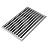 thumbnail of Fußmatte Außen Schmutzfangmatte für Draußen - 50 x 80 cm silbernem Aluminiumrand Wetterfester Fußabstreifer Outdoor Fußmatte