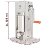 thumbnail of Beeketal Churros Maschine Churro Churrera Wurstfüller Wurstfüllmaschine 3 Liter
