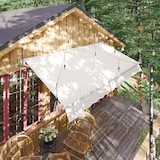 thumbnail of Outsunny toldo manual retráctil con manivela 200x250 cm toldo de pared con protección solar UV50+ y brazo de aluminio para jardín terraza exterior
