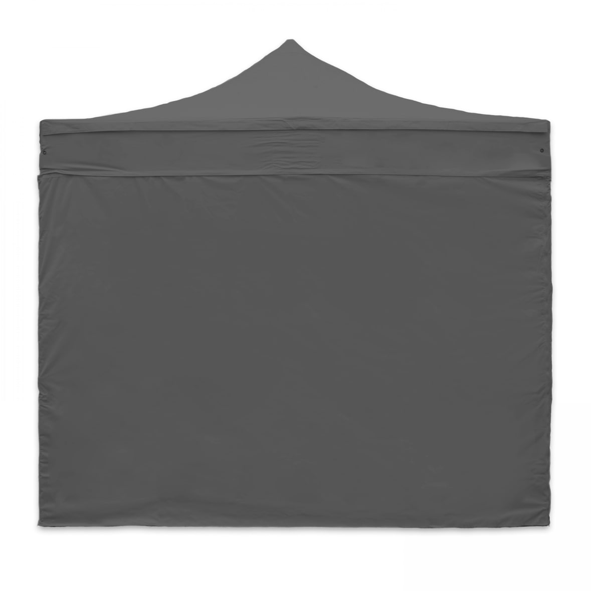 Grijze vaste wand 4 m voor vouwtent - Oviala